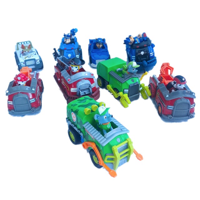 Second hand paw patrol hot sale toys